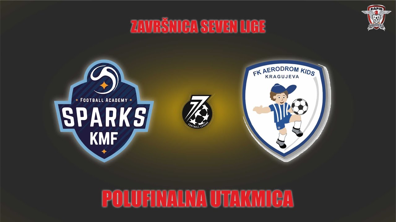 SEVEN LIGA (2012) * P O L U F I N A L E * || KMF SPARKS vs FK AERODROM KIDS (4:1) ||