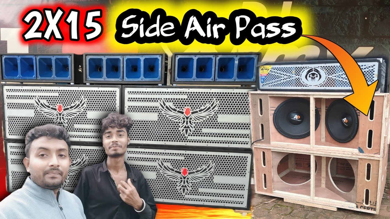 2X15 Side Air Pass Cabinet Box