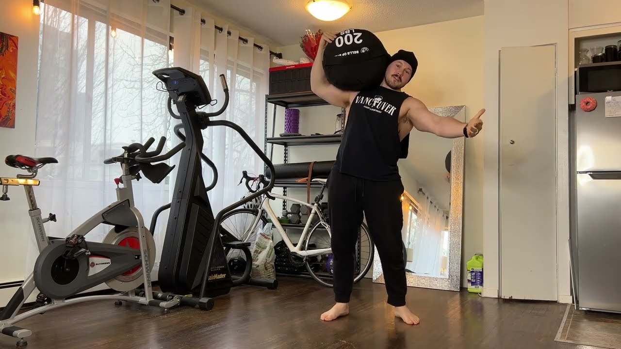 How To Fill A Strongman Sandbag!