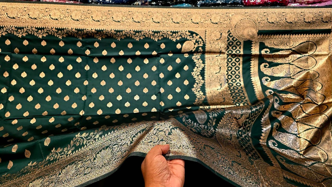 অরজিনাল ইন্ডিয়ান কাঞ্জিবরন কাতান শাড়ি কালেকশন ২০২৬, katan saree offer price, jewel saree ghar 