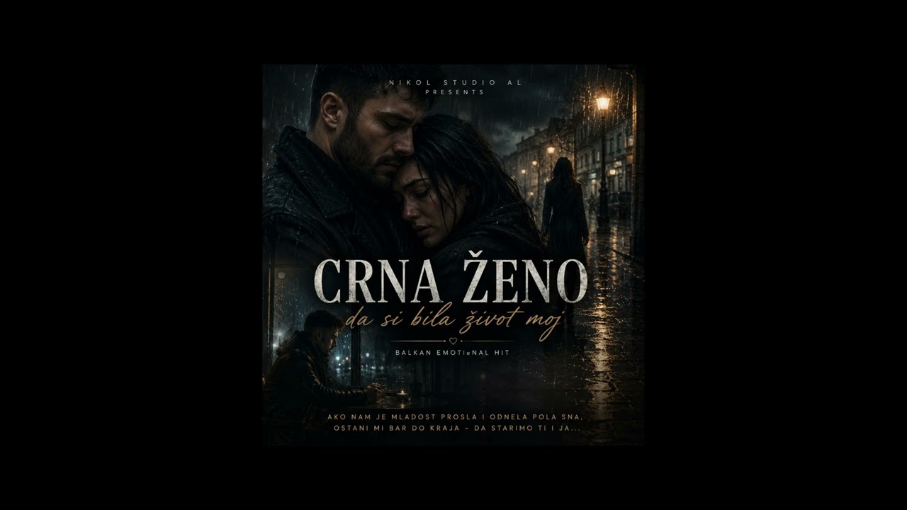 Crna Ženo (Official AI Music) 2026 | Emotional Balkan Song (Live Version) 