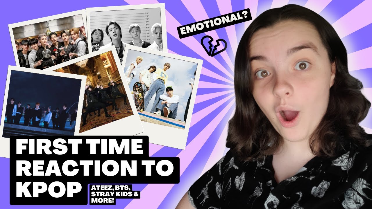 FIRST TIME REACTING TO K-POP!  Stray Kids, Bts, TXT & More!