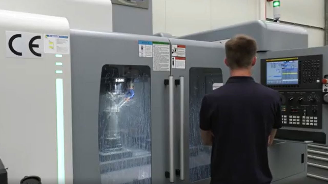 We do VMCs as well, ones that can hog out titanium and rip through aluminium to