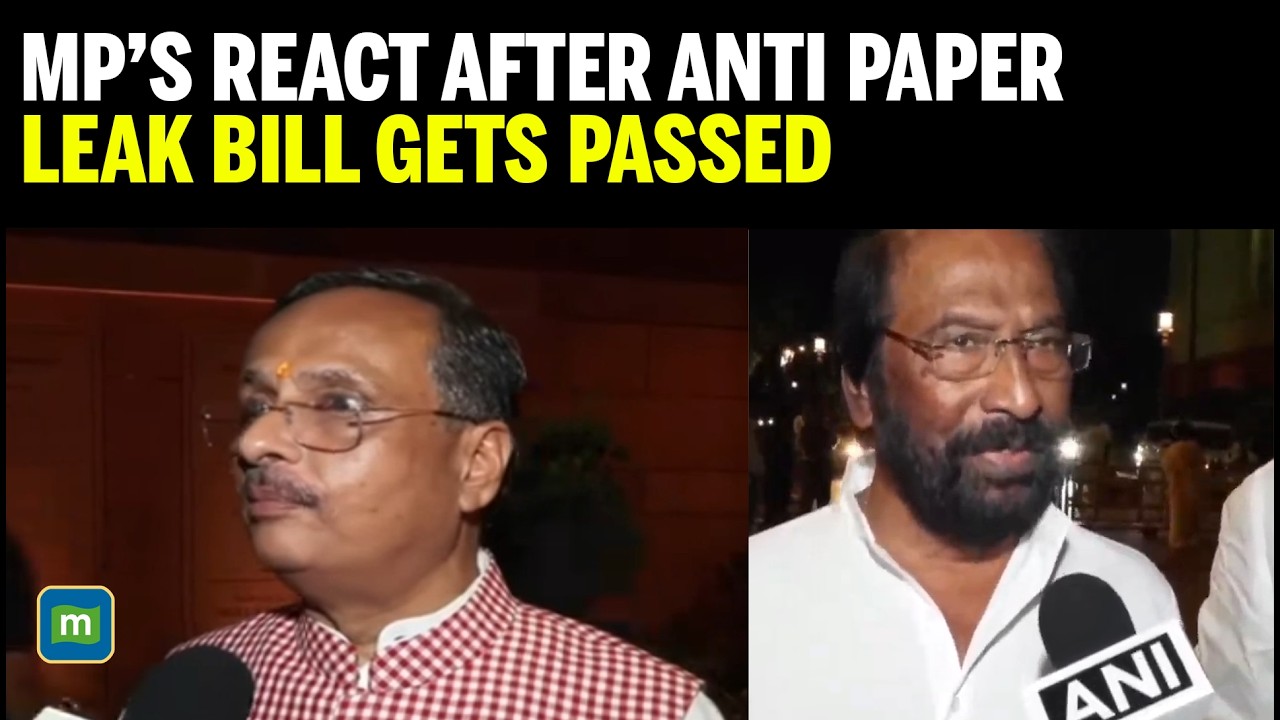 Parliamentarians React After Anti-Paper Leak Bill Passes in Rajya Sabha | NEET | PM Modi