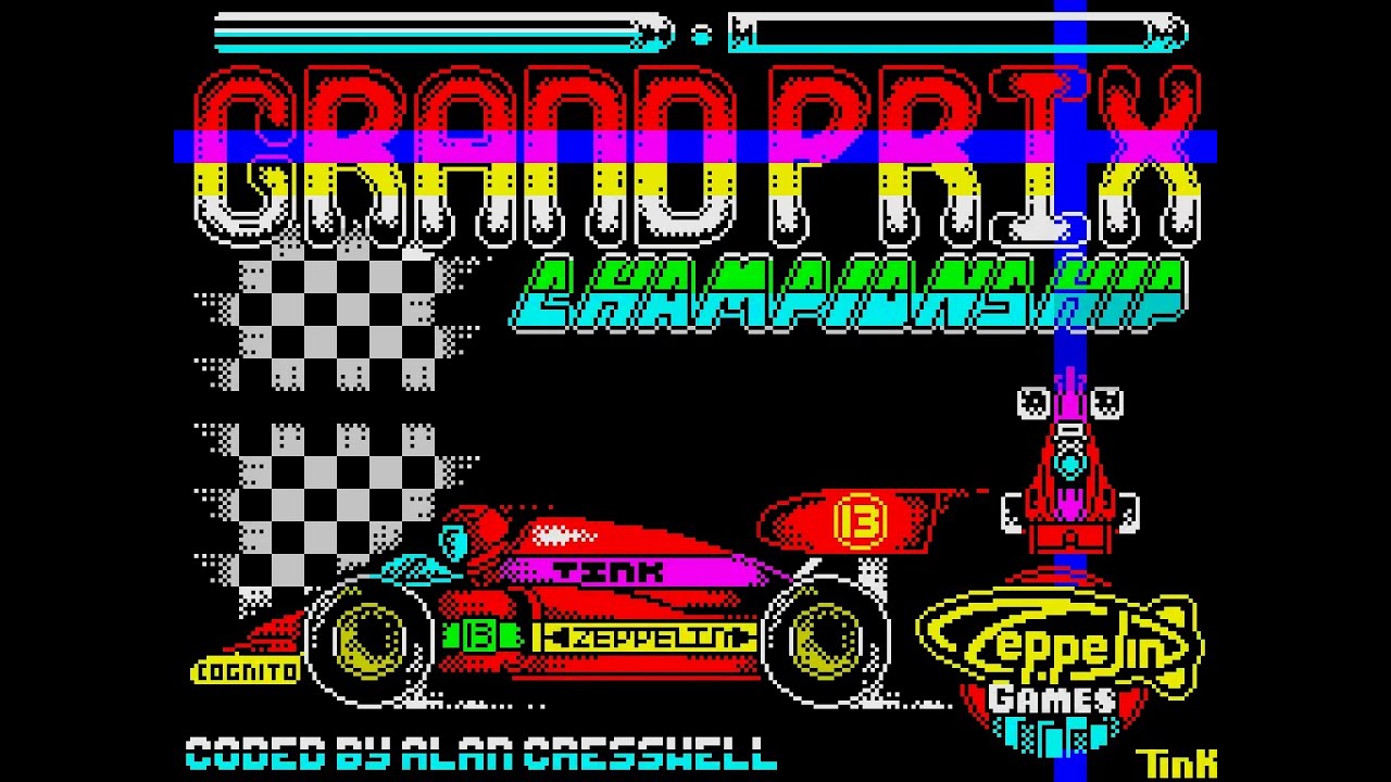 ZX Spectrum Longplay [242] 3D Grand Prix Championship (EU)
