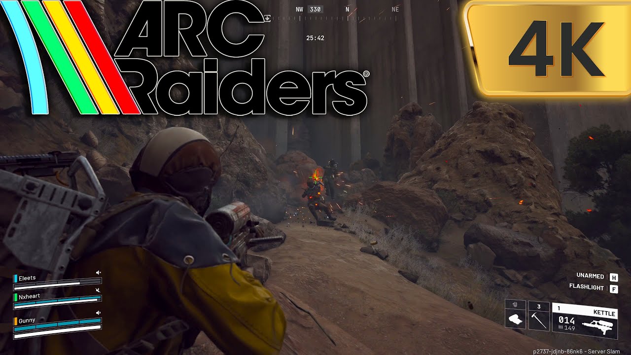 ARC RAIDERS Playtest 4K | Jaw-Dropping Visuals and Smooth Combat (No Commentary)