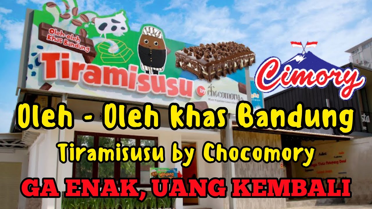 Oleh-Oleh Viral Bandung, Hits, Sombong Khas Bandung ~ TIRAMISUSU BY CHOCOMORY #chocolate #melted