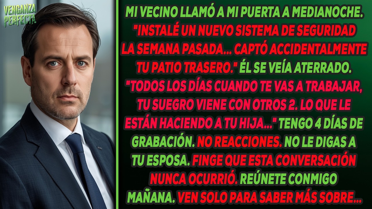 La cámara de seguridad del vecino captó mi jardín trasero: '4 días de imágenes, no se lo digas ...'