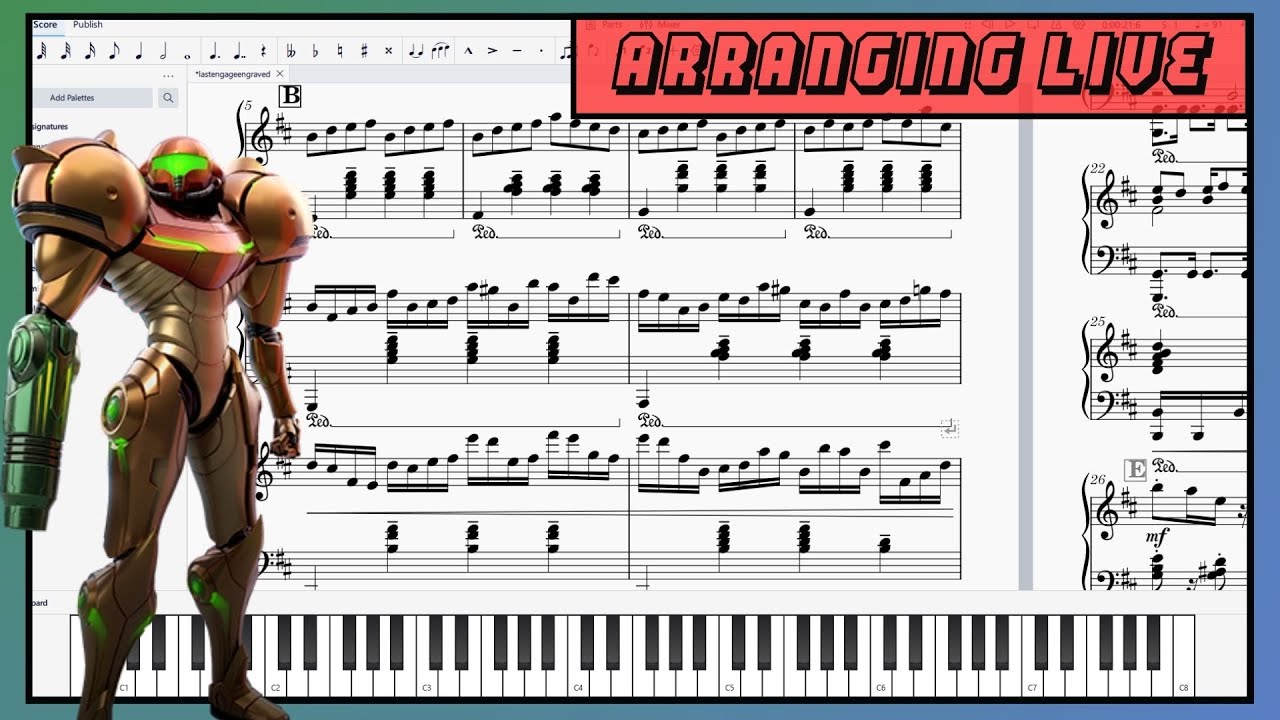 Arranging Metroid Prime Music