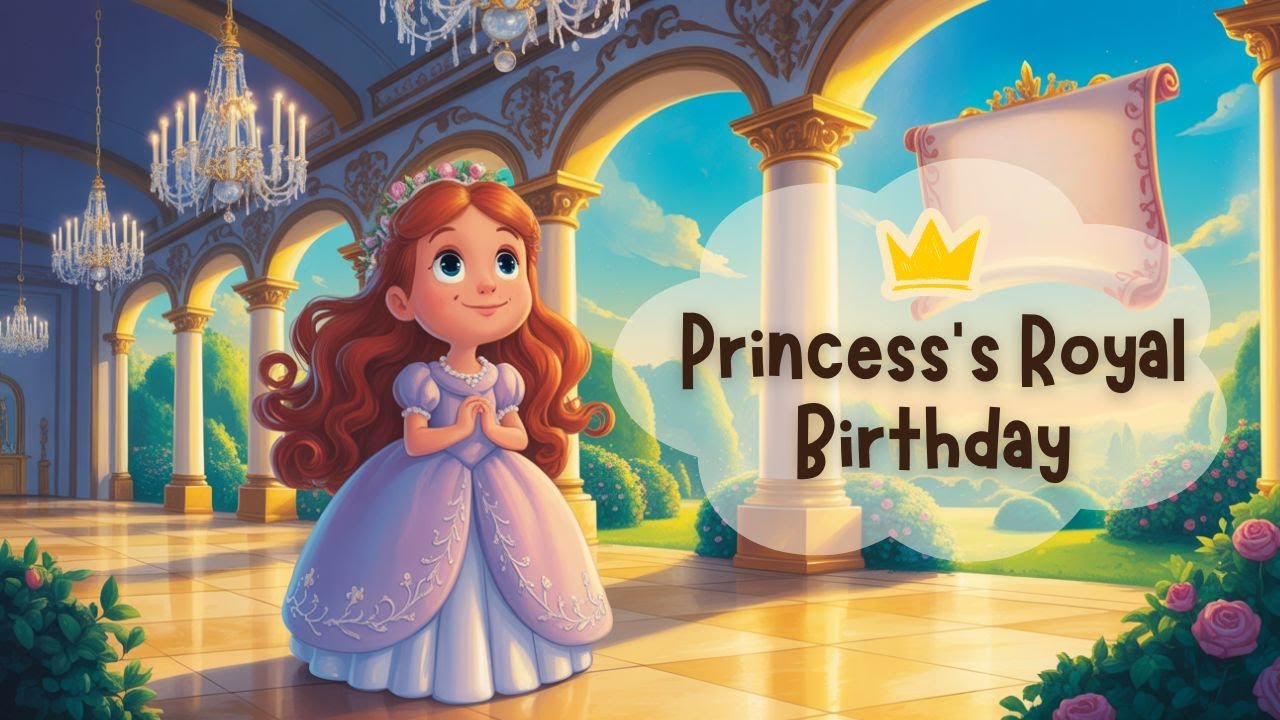 👑 Princess's Royal Birthday 🎂✨ | Magical Princess Birthday Song for Kids | NadaYT World