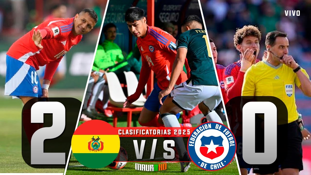 ¡HOY! Bolivia 2 / Chile 0 ¡Eliminados! (Relatos Chilenos+Entrevista Alexis)