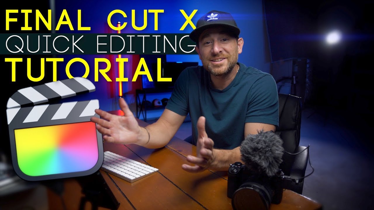 HOW TO Color Grade + Sound Design Workflow in FCPX | Final Cut X for Beginners 