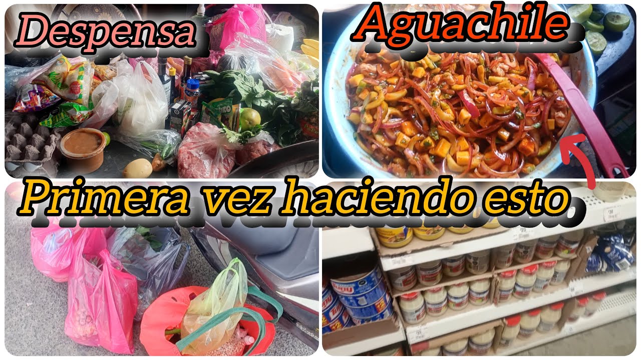 PREPARANDO AGUACHILE DE MANGO 🦐🥭#adrianavlogs #cocina #mamade4 #aguachile