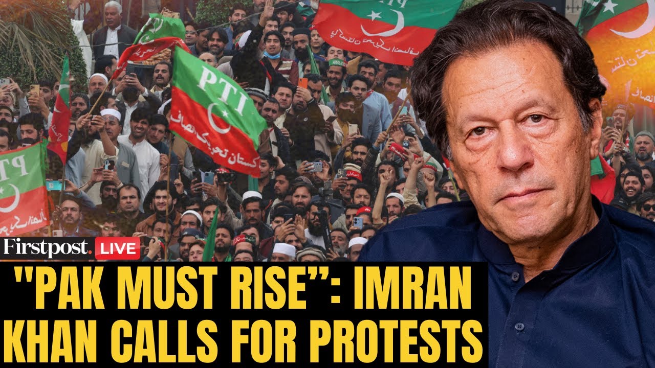 LIVE: Pakistan Ex-PM Imran Khan Urges Protests After Toshakhana-II Ruling | N18G