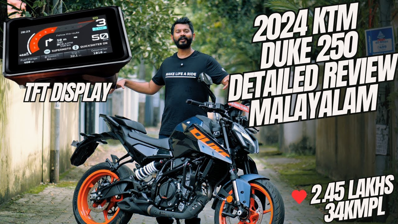 KTM Duke 250 Detailed Ride Review in Malayalam | കണ്ടാൽ Duke 390 തന്നെ ! Proper Streetfighter