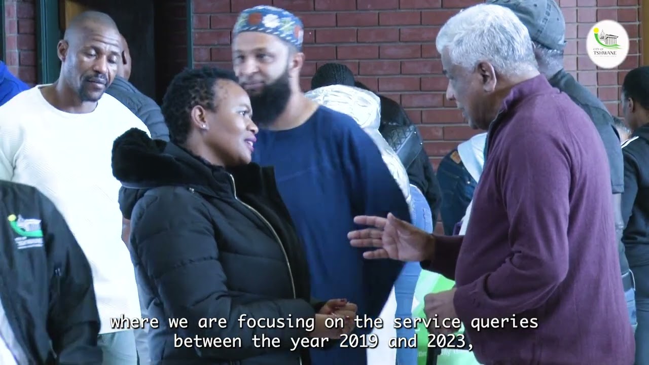 Executive Mayor led the third installment of the Mayoral Open Day at the Laudium Community Centre.