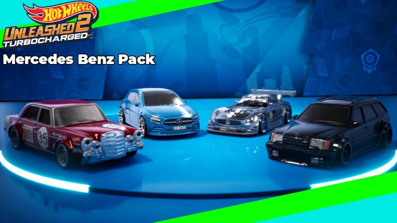Hot Wheels Unleashed 2 Turbocharged - Mercedes Benz Pack (Final DLC Pack)