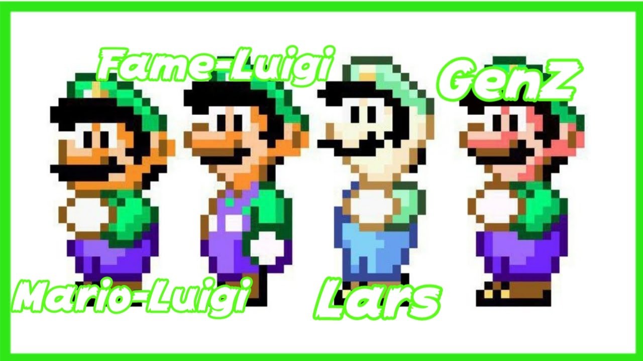 Luigi und die Super Mario World Sprite Debatte 🦖