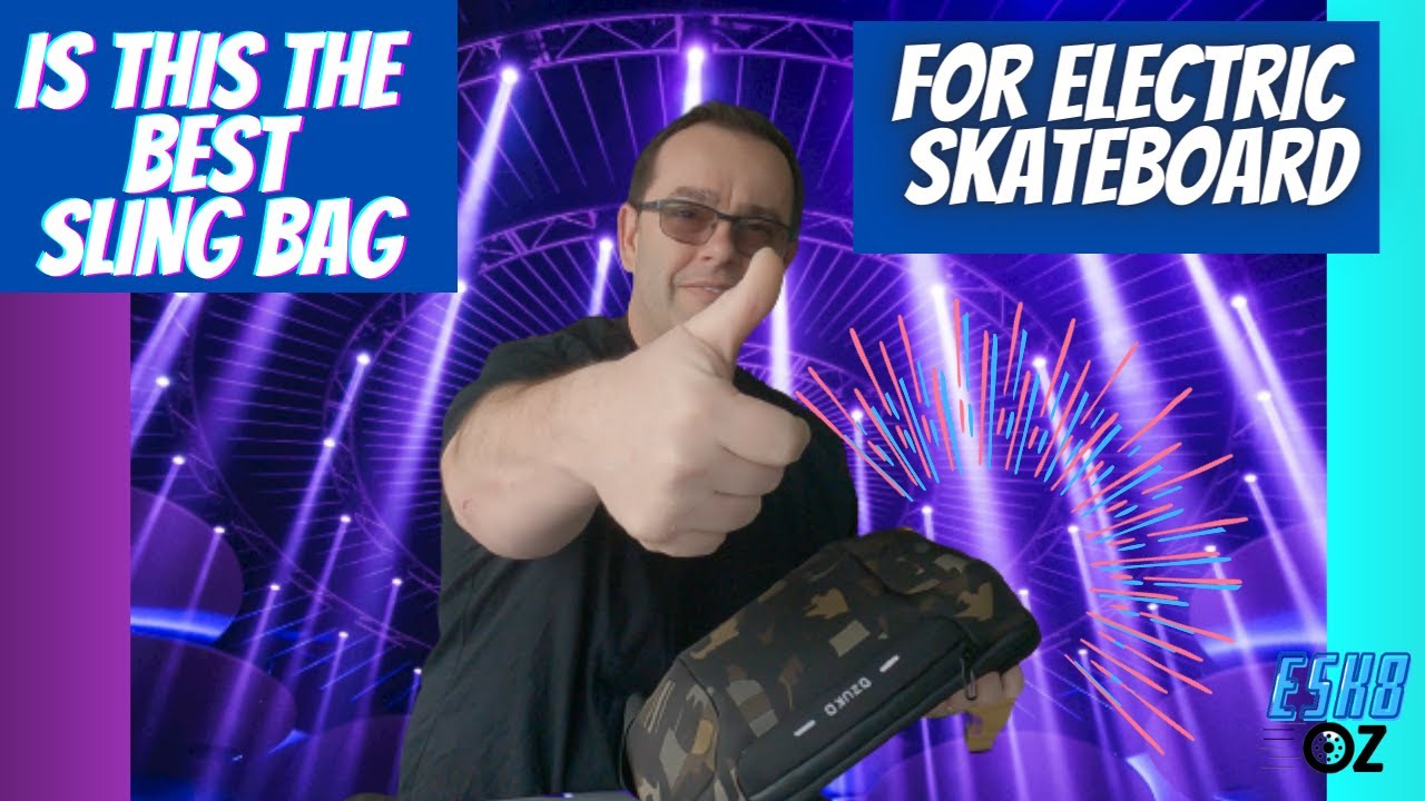 Is this the best bag for Electric skateboarding - Ozuko sling bag