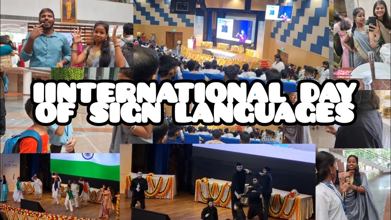 International Day of Sign Languages I we were enjoyed cultural deaf festival