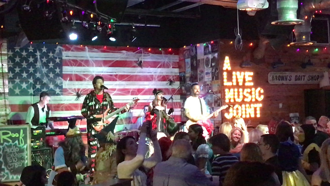 Audio Exchange covering Adele & Gnarls Barkley at Tin Roof Orlando - Halloween 2016