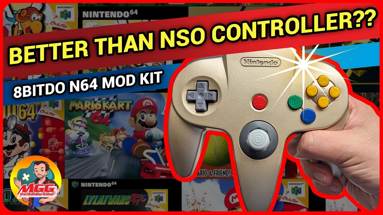 N64 NSO Controllers Out Of Stock?? 8bitdo Have You Covered!!