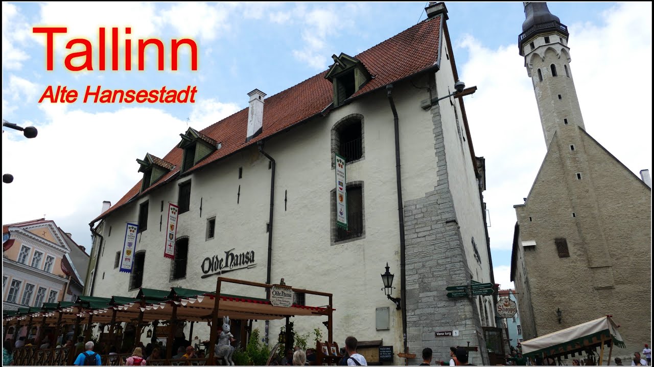 Teil 15 WoMo-Tour um die Ostsee: Altstadt von Tallinn
