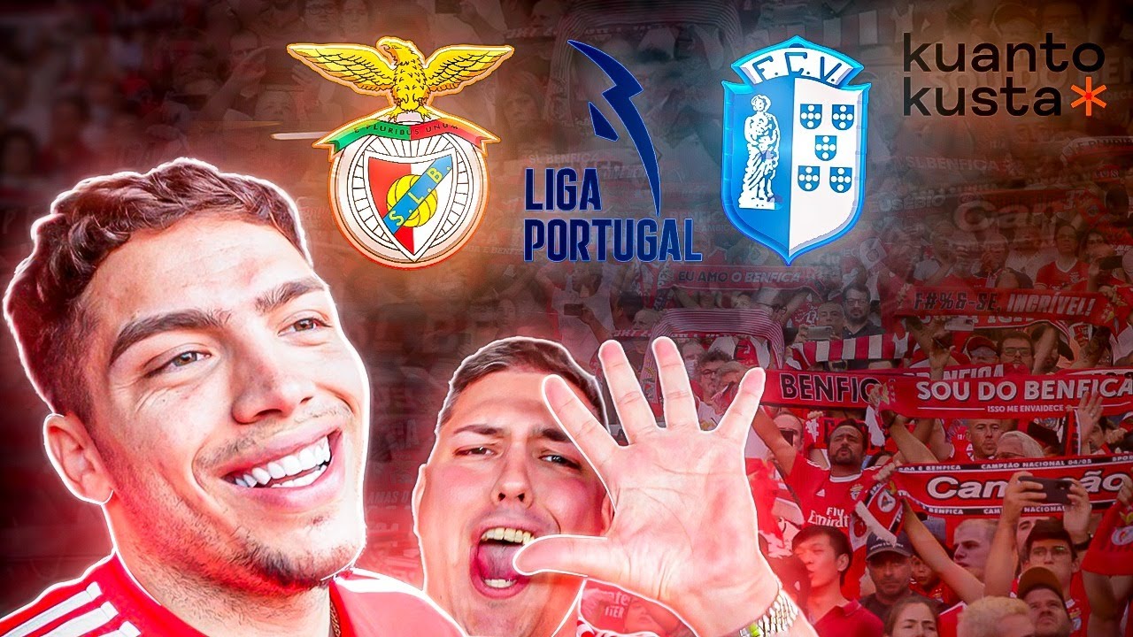 O WAZE FICOU 'PERDIDO' COM TANTOS GOLOS ⚽ BENFICA ATROPELOU O VIZELA 💀
