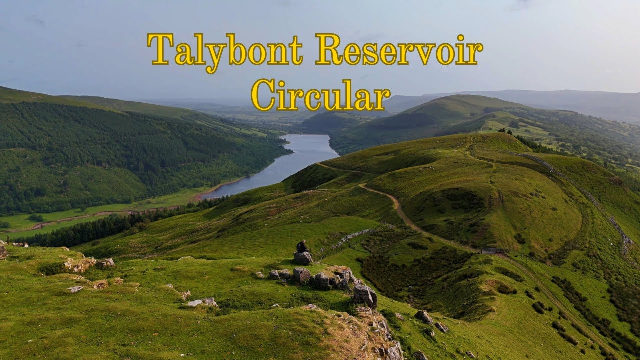 Talybont Reservoir & Tor y Foel &ndash; Breathtaking Wales from Above | DJI Mini 4 Pro