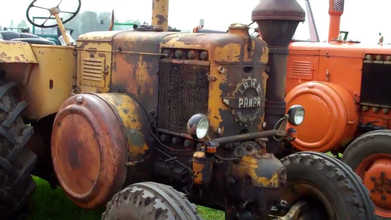 Pampa Argentina hotbulb tractor s , Gloeikoppers Weekend 2012 Wortel Belgie.