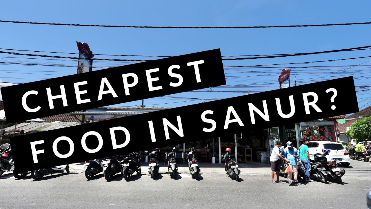 Cheapest food in SANUR? Warung Jawa Moro Seneng!