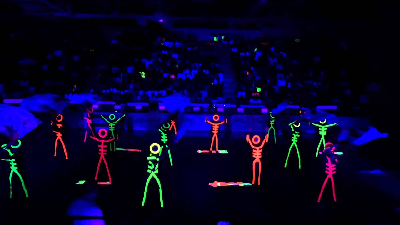HPHS Color Guard 2015 Blue Out Pep Rally