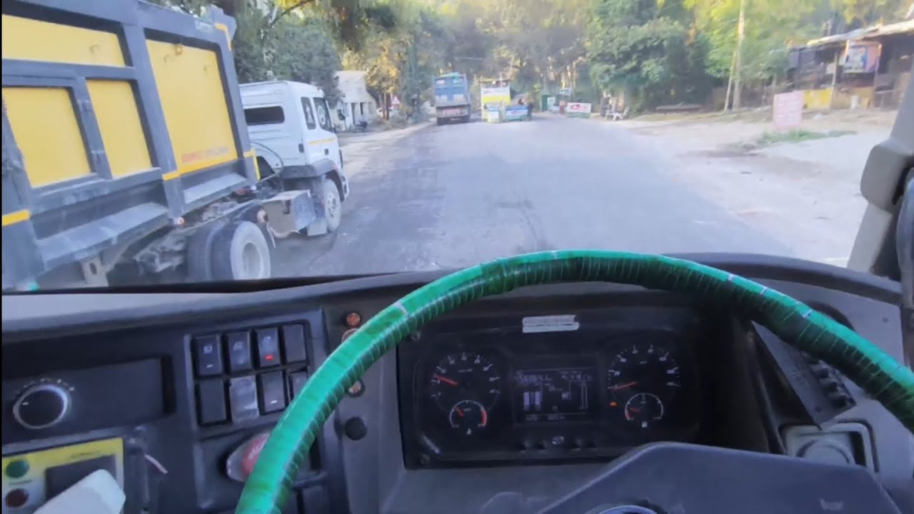 Dangerous Mountain Roads | Truck Driving Dashboard View