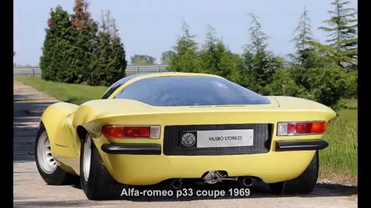 #650. Alfa-romeo p33 coupe 1969 (Prototype Car)