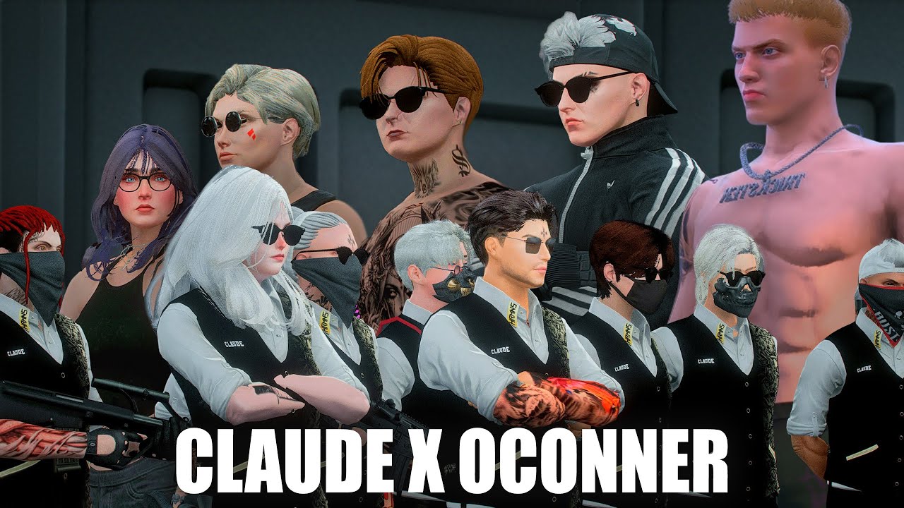 SIAPA MEREKA ? CLAUDE FAMILY X OCONNER FAMILY - GTA 5 ROLEPLAY