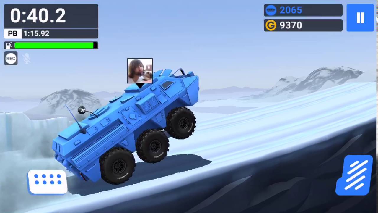 Snow Stage 4 MMX Hill Climb Walkthrough