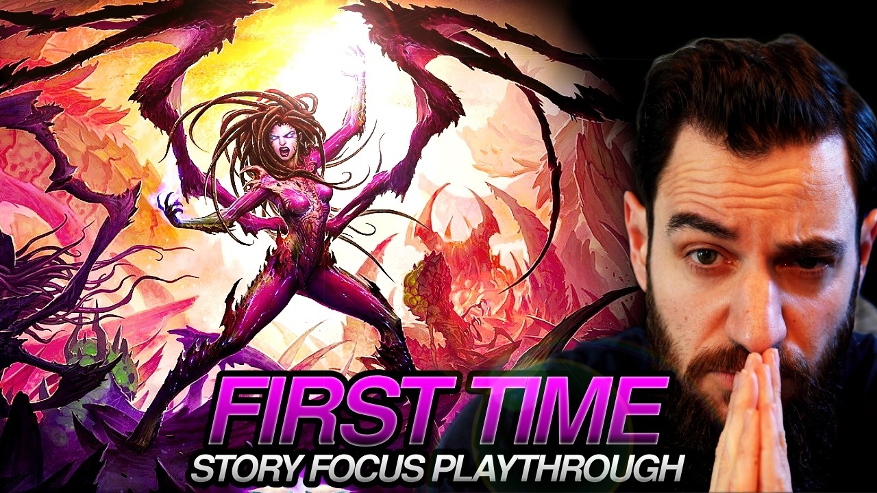 ZERG! ~ FIRST TIME STARCRAFT 2 Heart of the Swarm Campaign BLIND Playthrough ~ Part 1