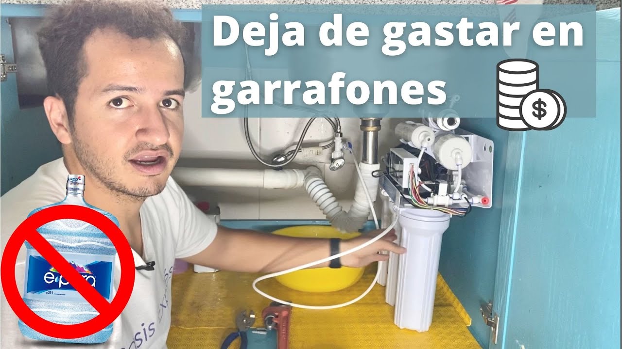 ¿Cómo instalar un purificador de agua en tu casa?| Oasis Exprés