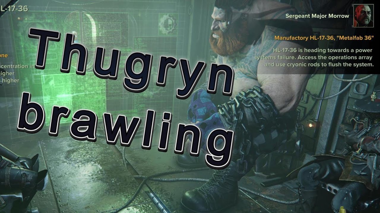 Darktide, Auric, Ogryn bouncer's average day at work