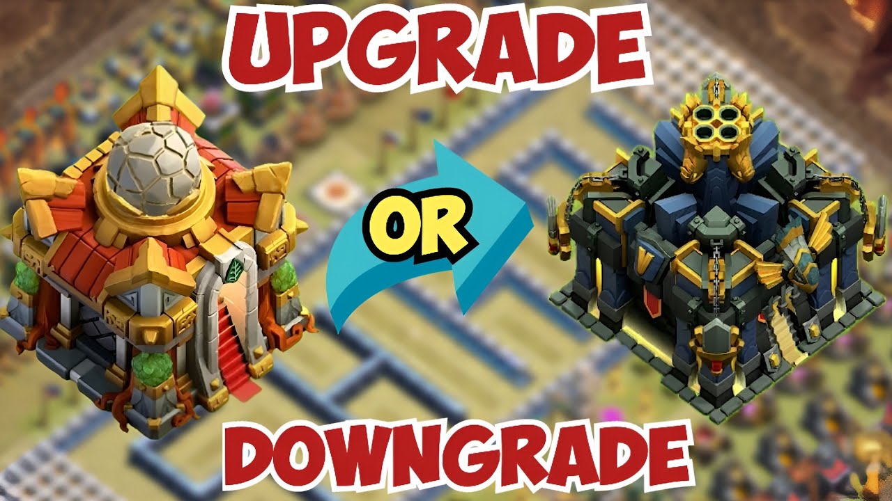 Townhall 17  is upgrade or downgrade #clashofclans #tamil #coc