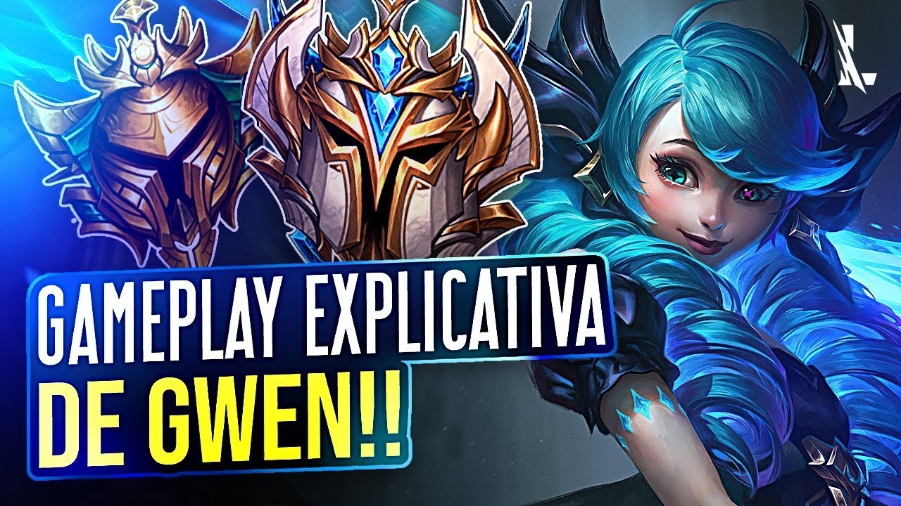 GWEN GAMEPLAY | TRYHARD NA SAGA GOLD AO MONARCA EXPLICATIVA!! | LoL Wild Rift