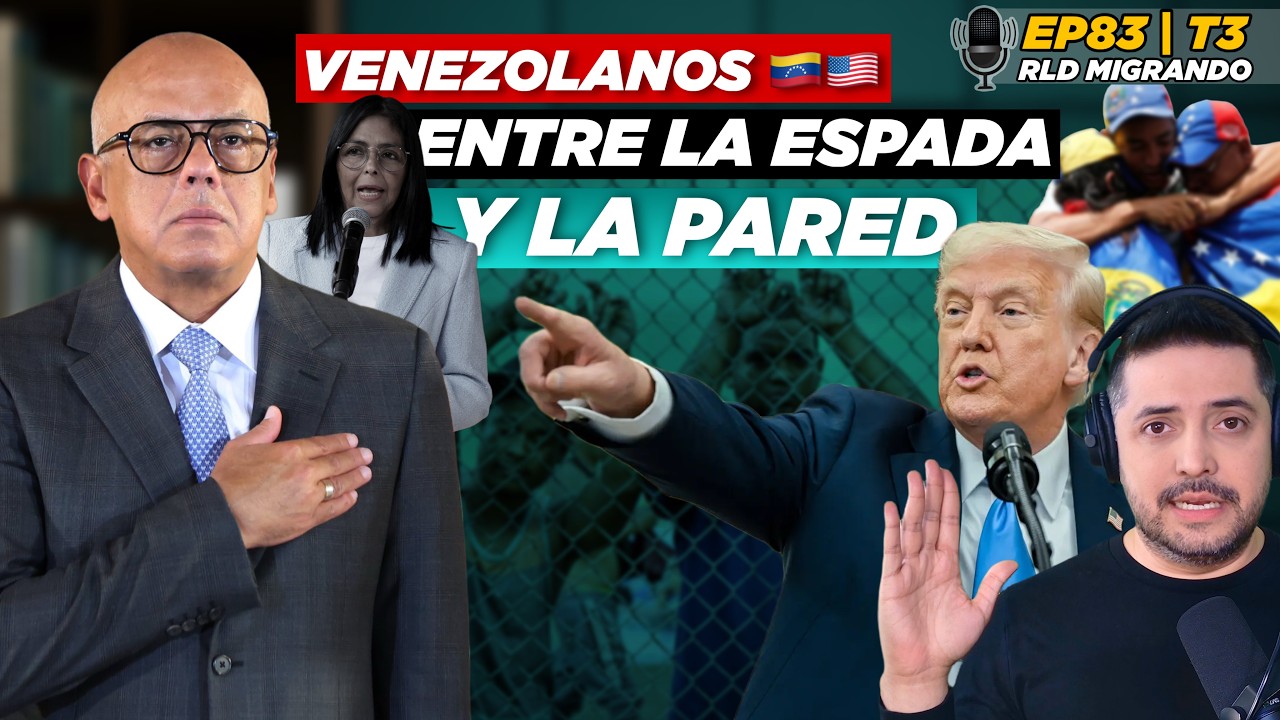 Venezolano con ASILO y TPS en EEUU: ¿Cómo te afecta lo que dijo JORGE RODRÍGUEZ? Habla ABOGADO