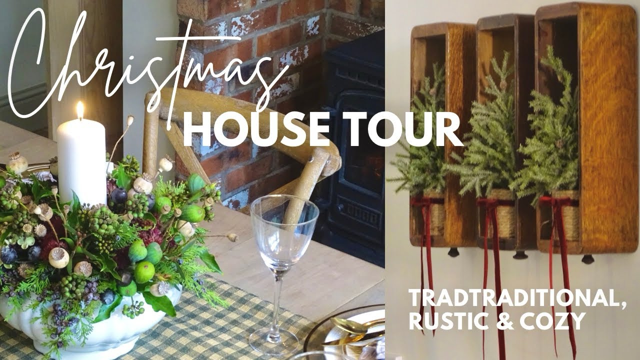 	ENGLIISH THRIFTED AND CRAFTED CHRISTMAS HOME TOUR