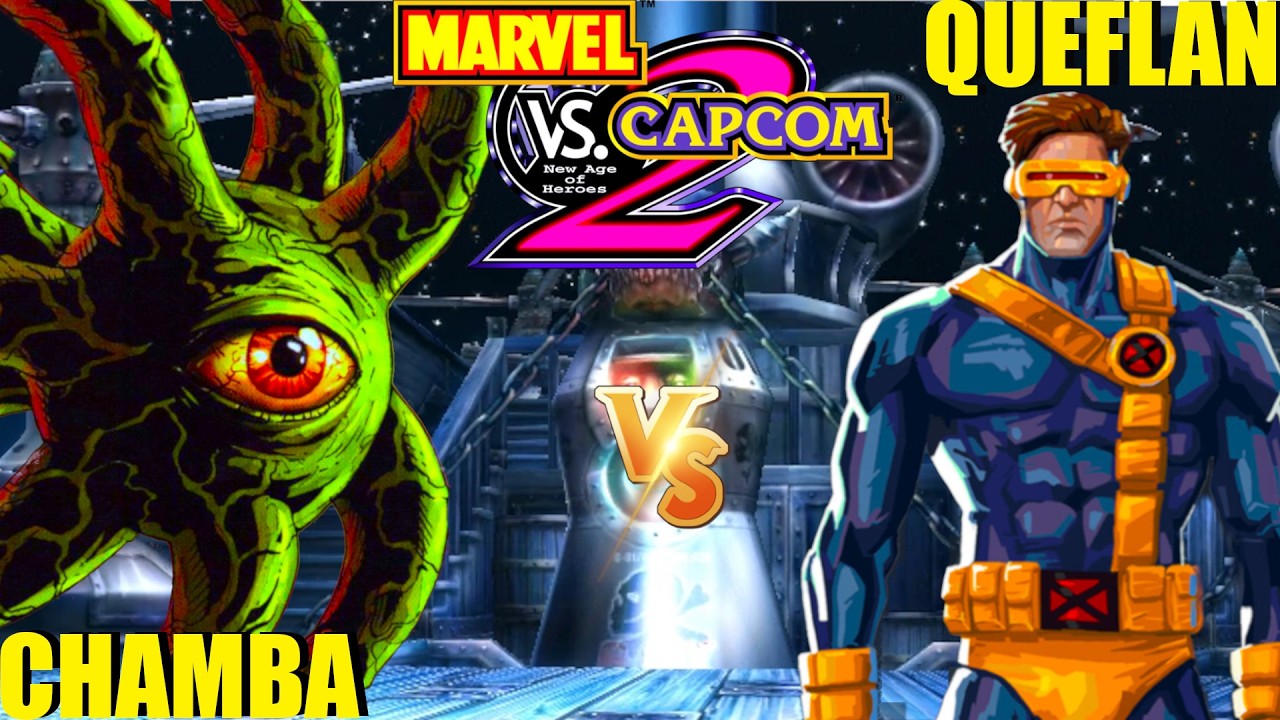Marvel vs Capcom 2:  CHAMBA vs QUEFLAN