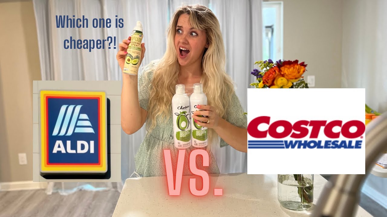 Costco Vs Aldi Haul (which one is cheaper?)