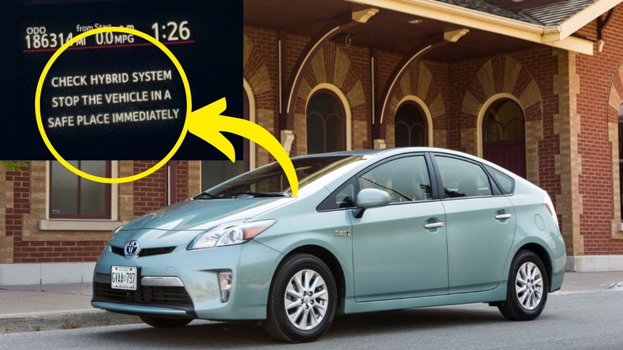 &ldquo;Check hybrid system&rdquo; warning in Toyota Prius