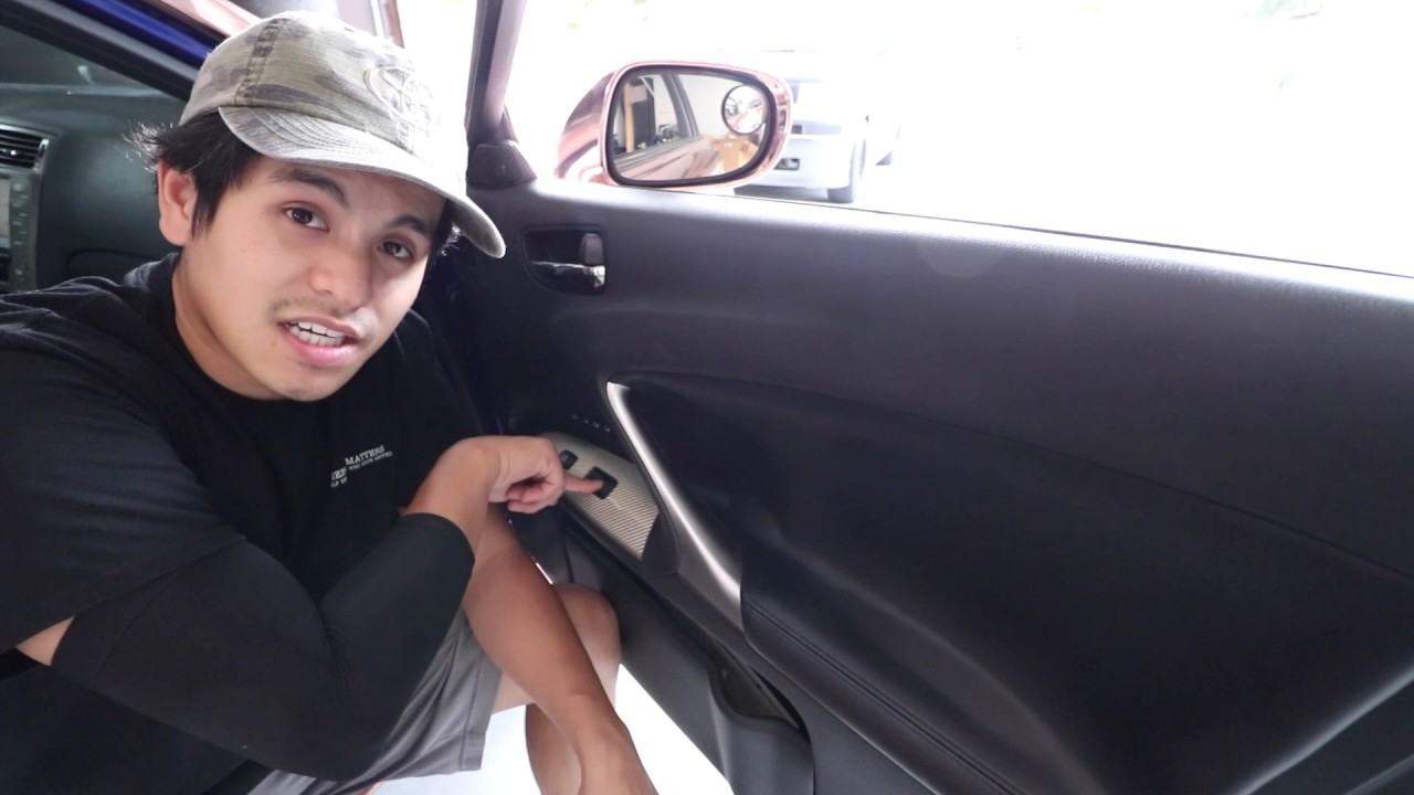 DIY: Reprogramming Window Switch on Lexus IS250/IS350/ISF