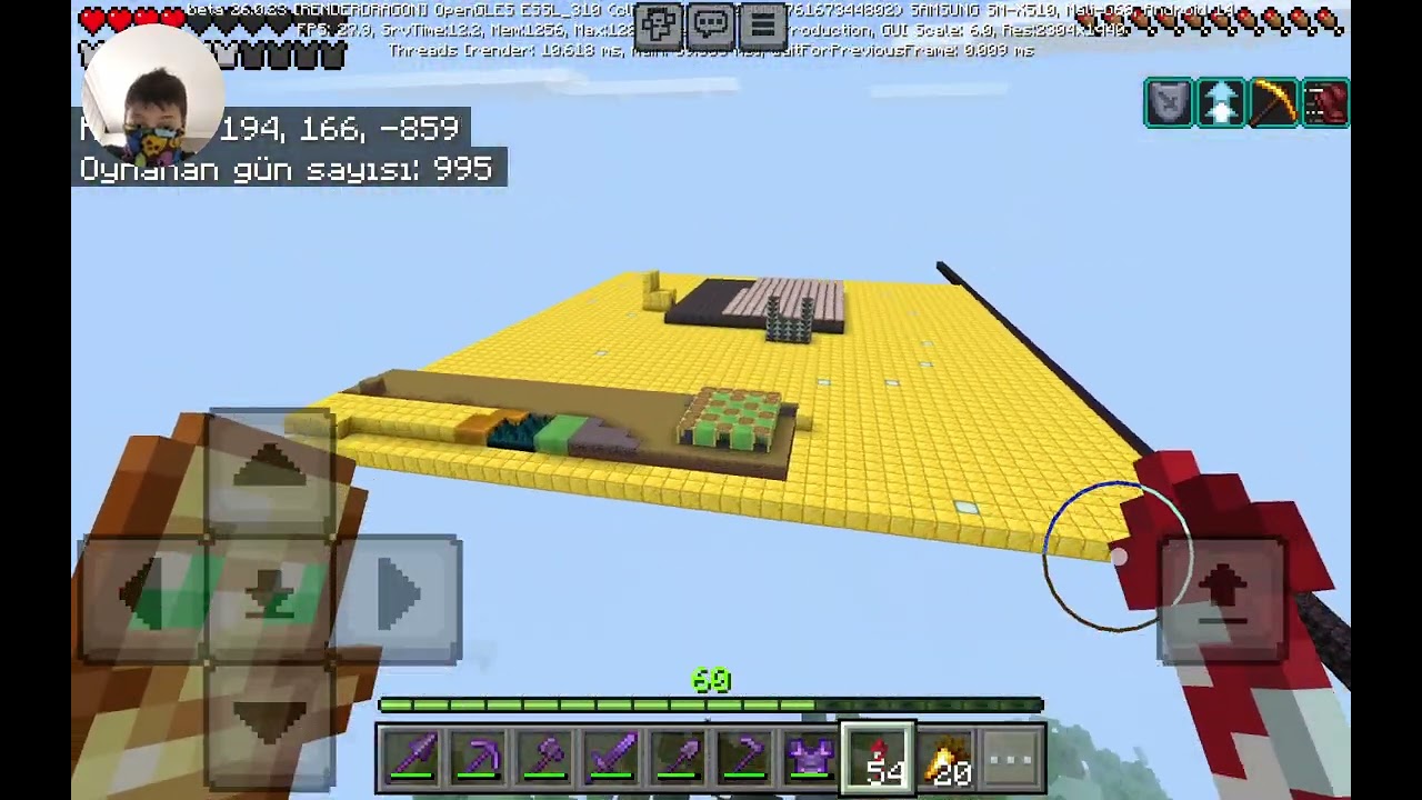 1000 günüm kutlu olsun (MINECRAF)