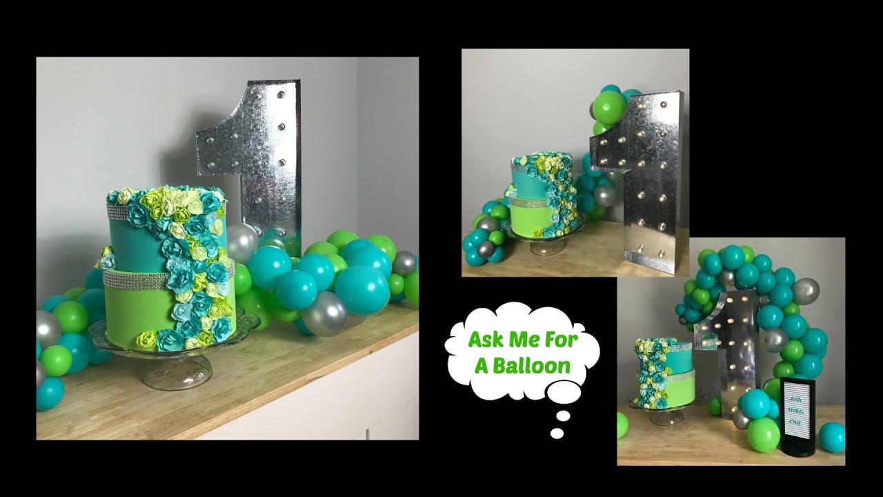 Cake Table Balloon Garland