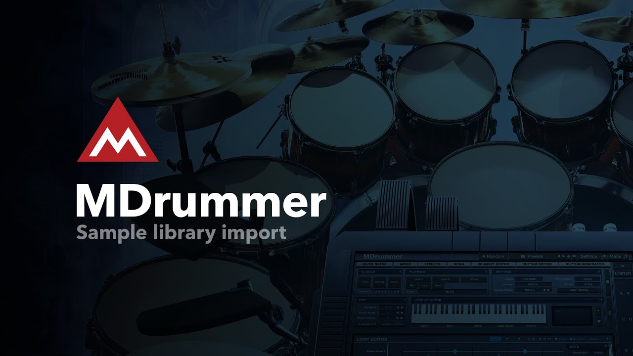 MDrummer #7 - Sample library import